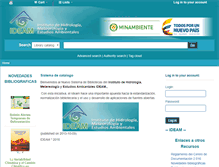 Tablet Screenshot of documentacion.ideam.gov.co